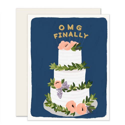 OMG Finally Married Card