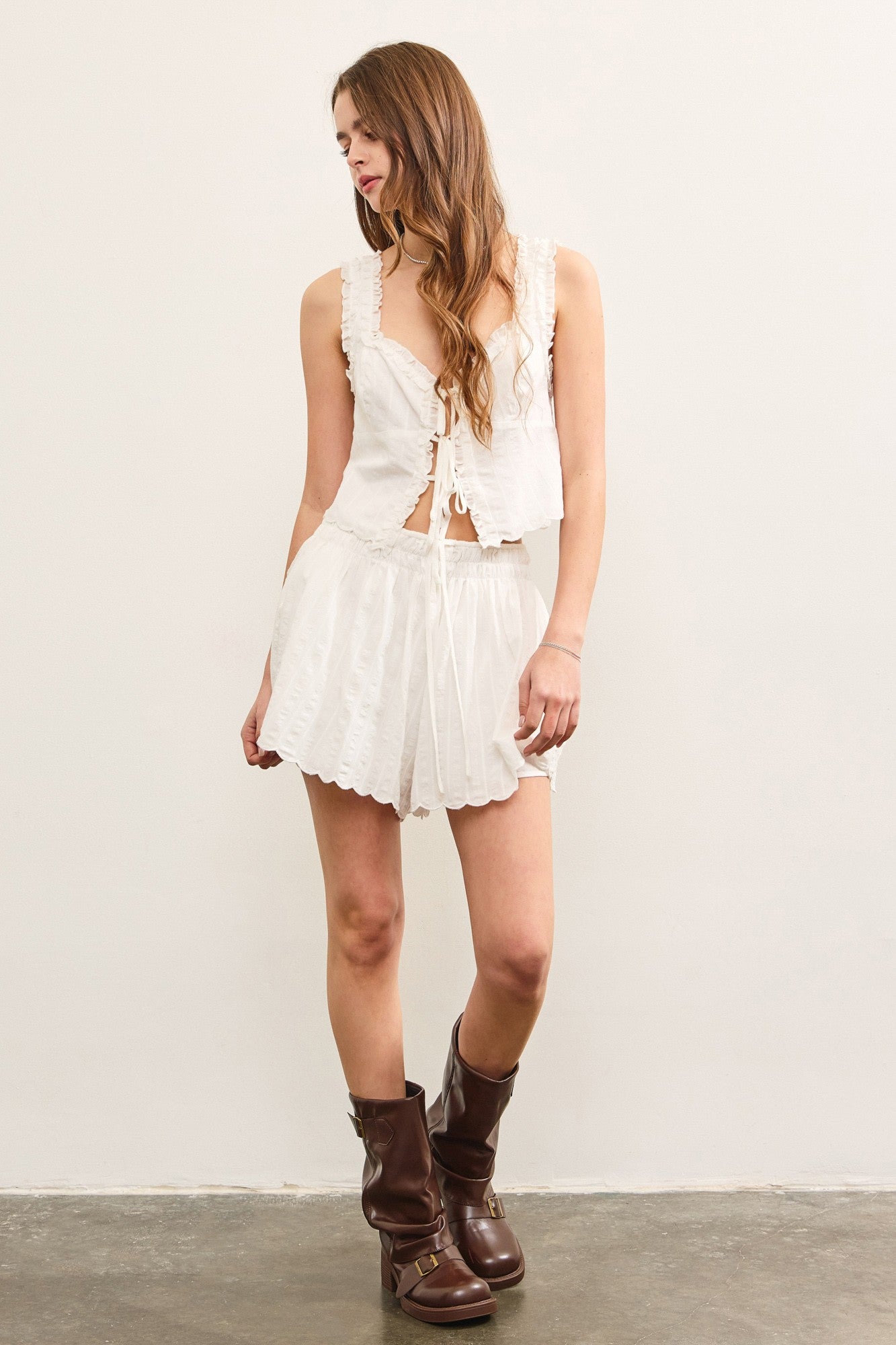 Shoreline Scallop Shorts
