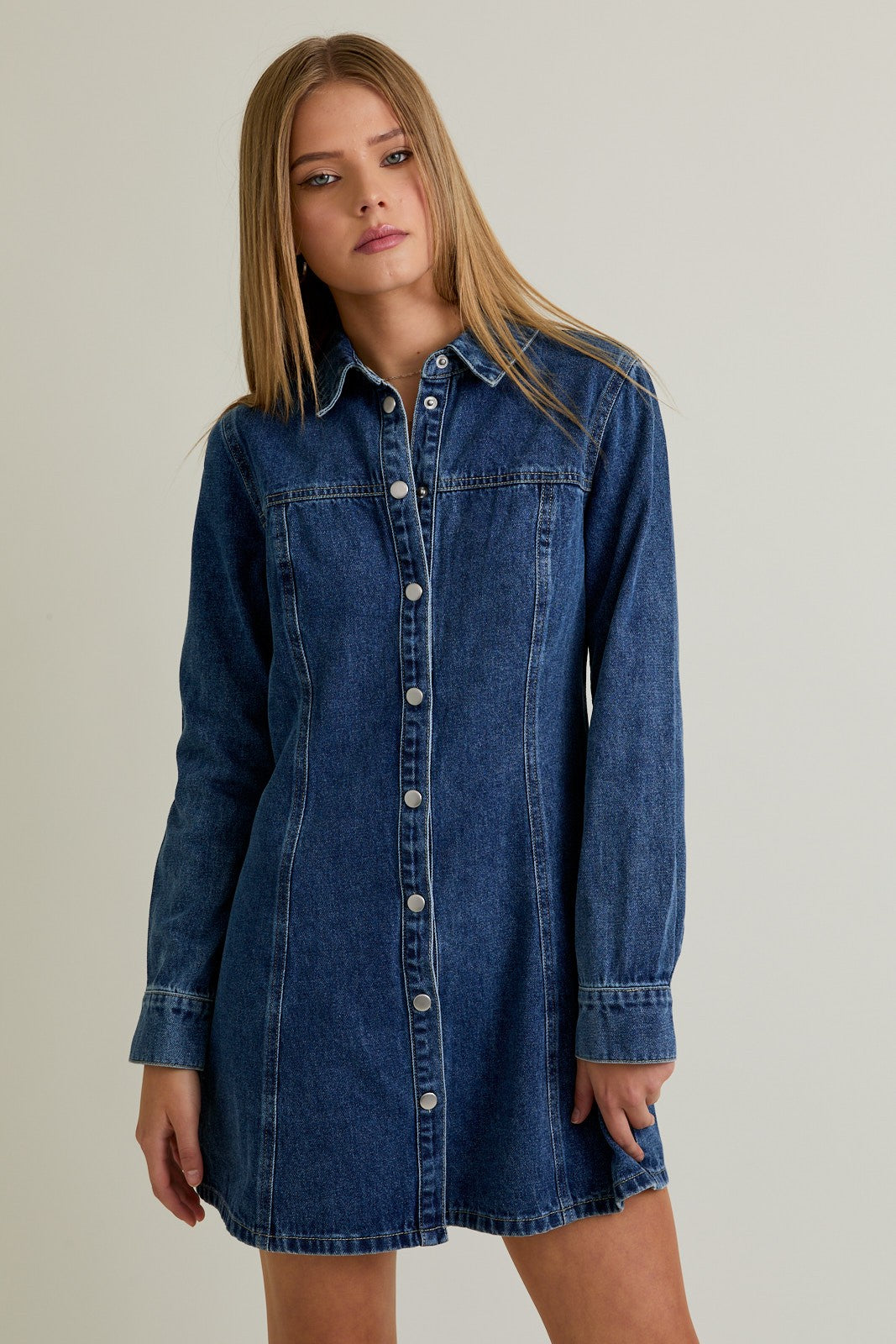 Pop & Play Denim Mini Dress