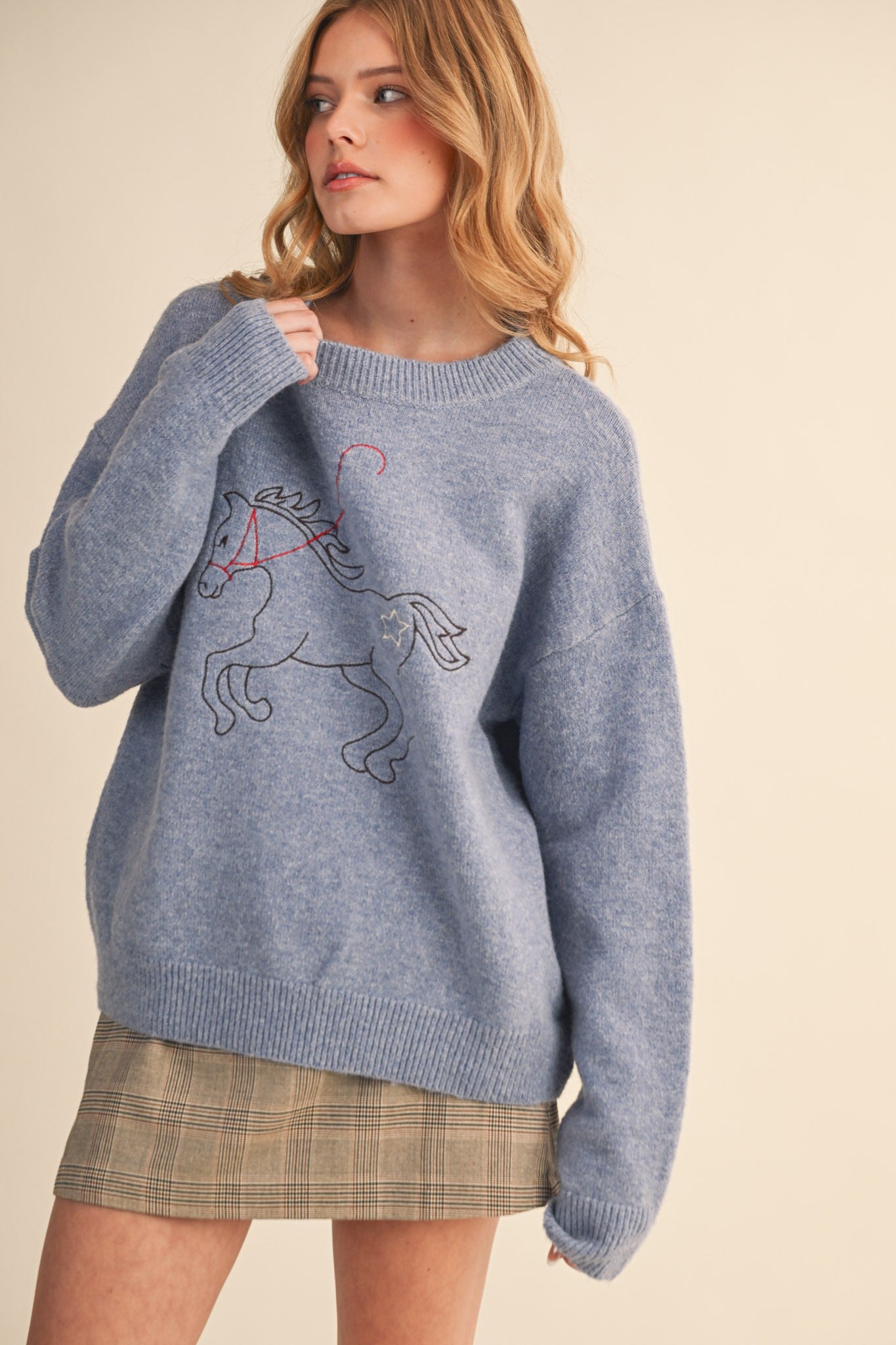 Equestrian Charm Sweater