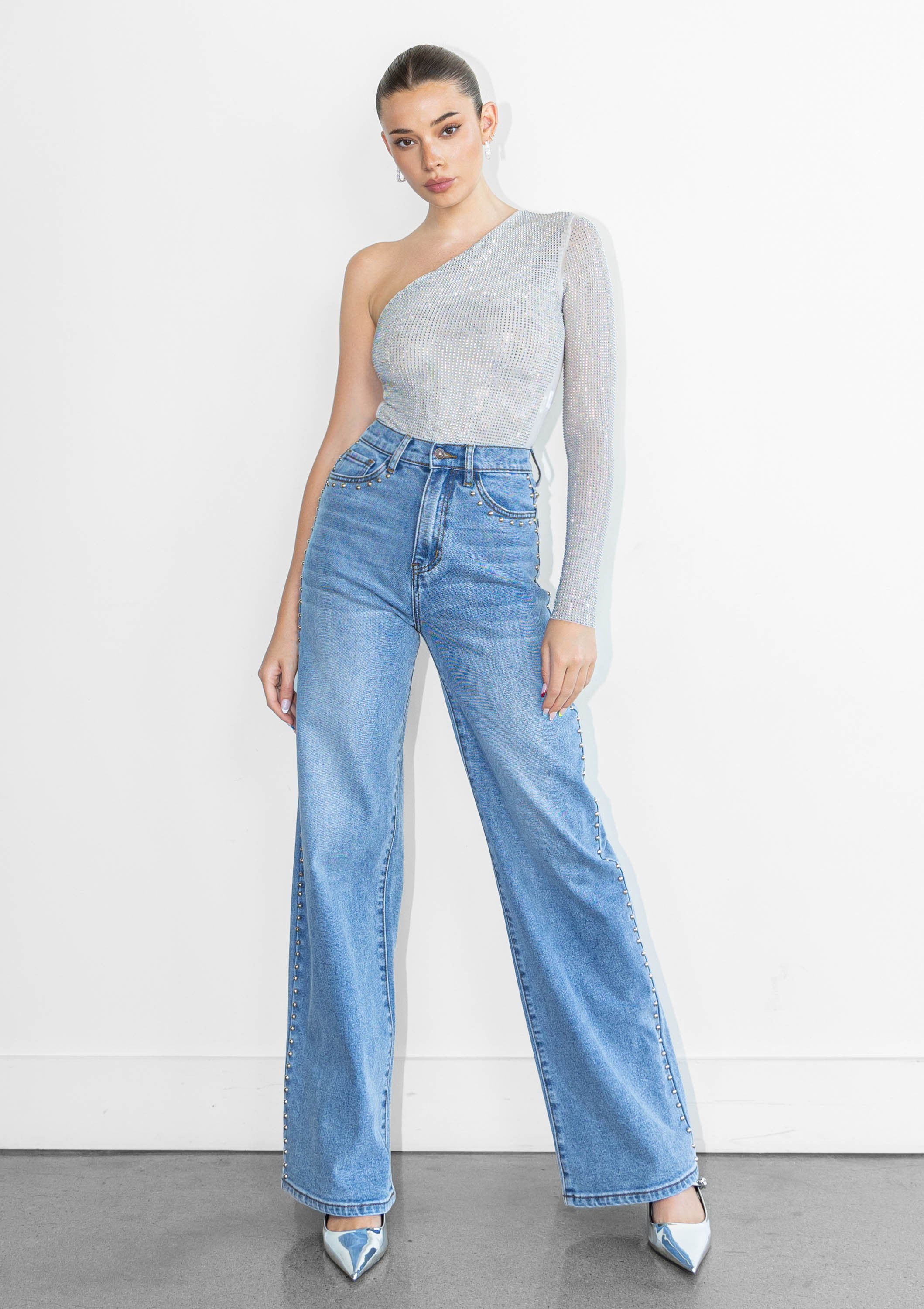 The Rockstar Wide Leg Jean