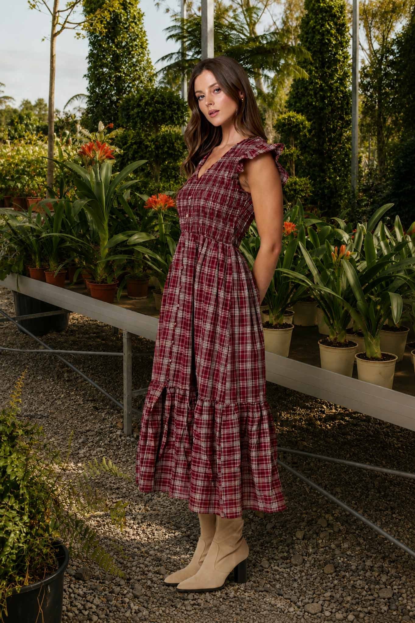 The Scarlett Midi Dress
