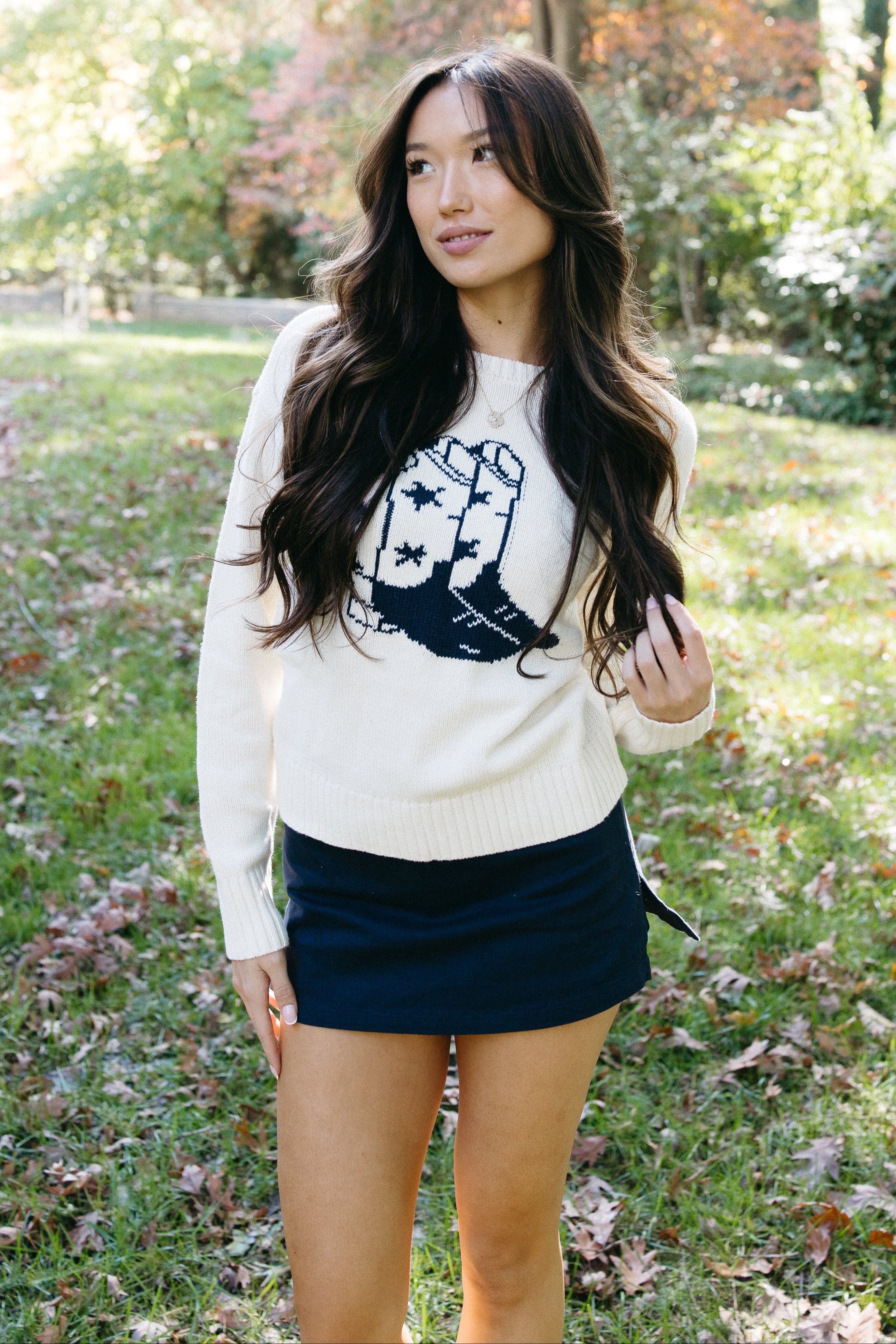 The Cowboy Code Sweater