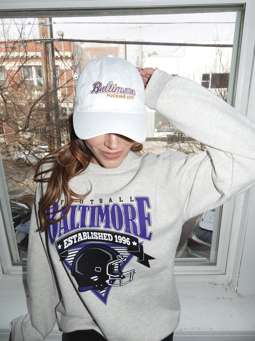 Baltimore Fucking City Hat By Brightside