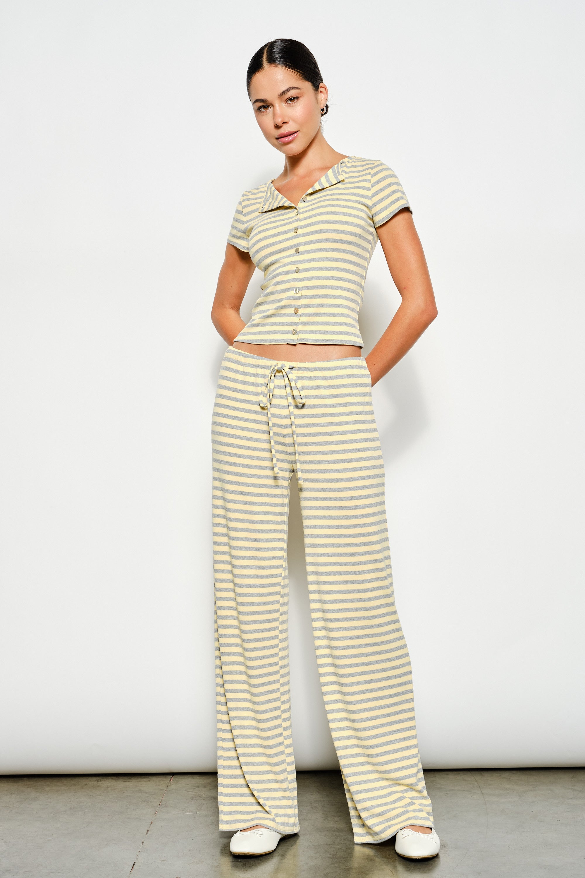 Ronnie Striped Pants – Brightside Boutique