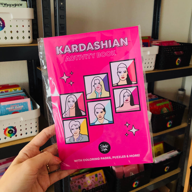 Kardashian Activity Book