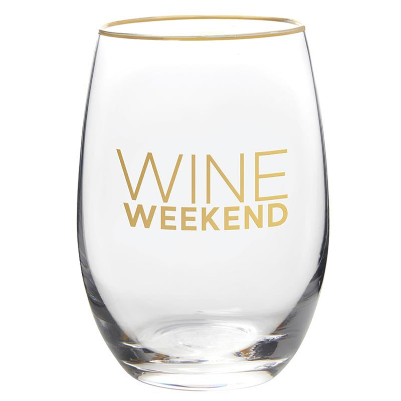 Wine Weekend Wine Glass