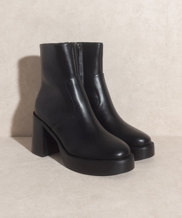 Raid lexus chunky boot shop in black