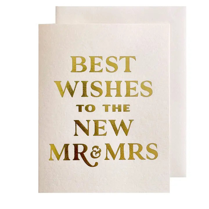 Best Wishes Wedding Card