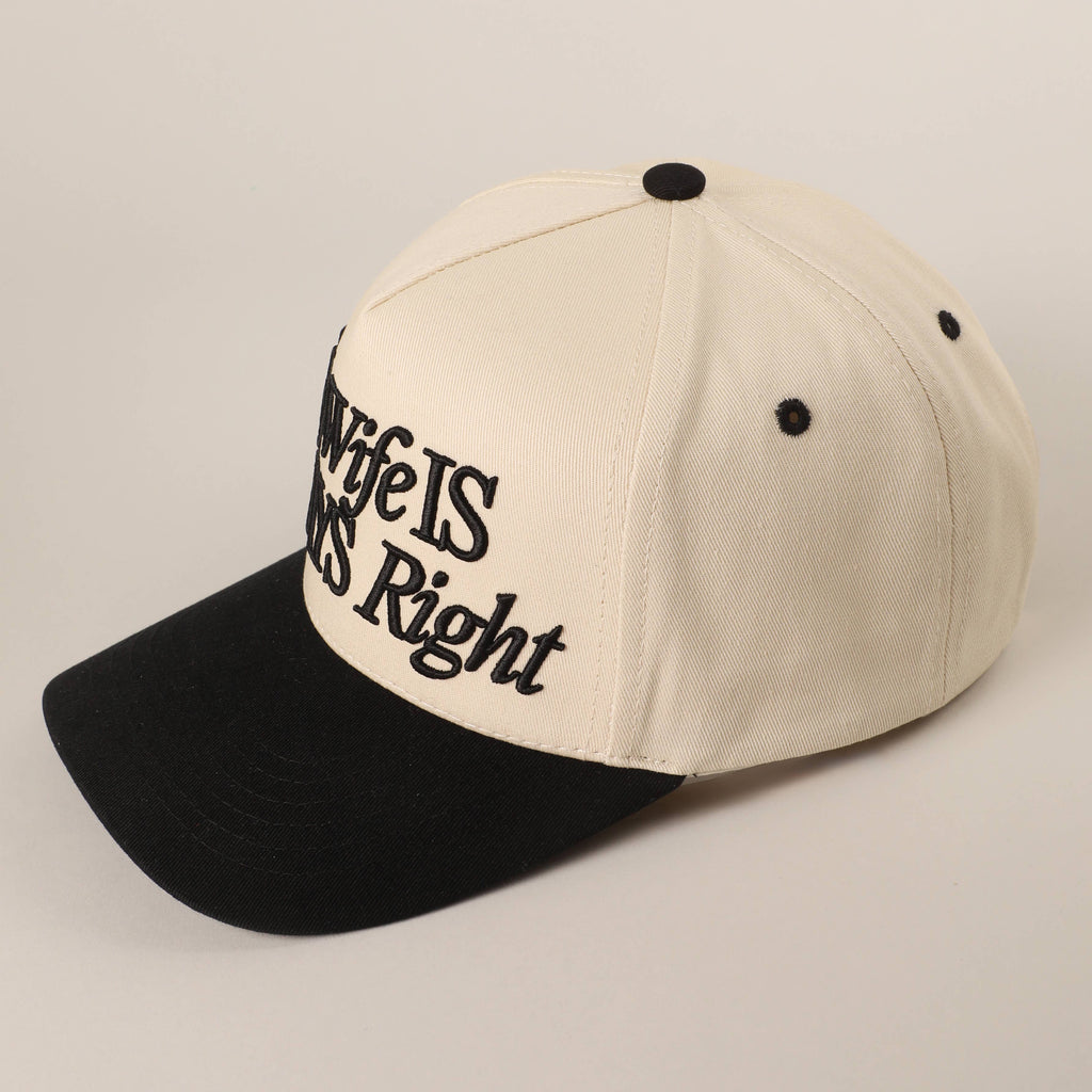 My Wife Is Always Right Snapback