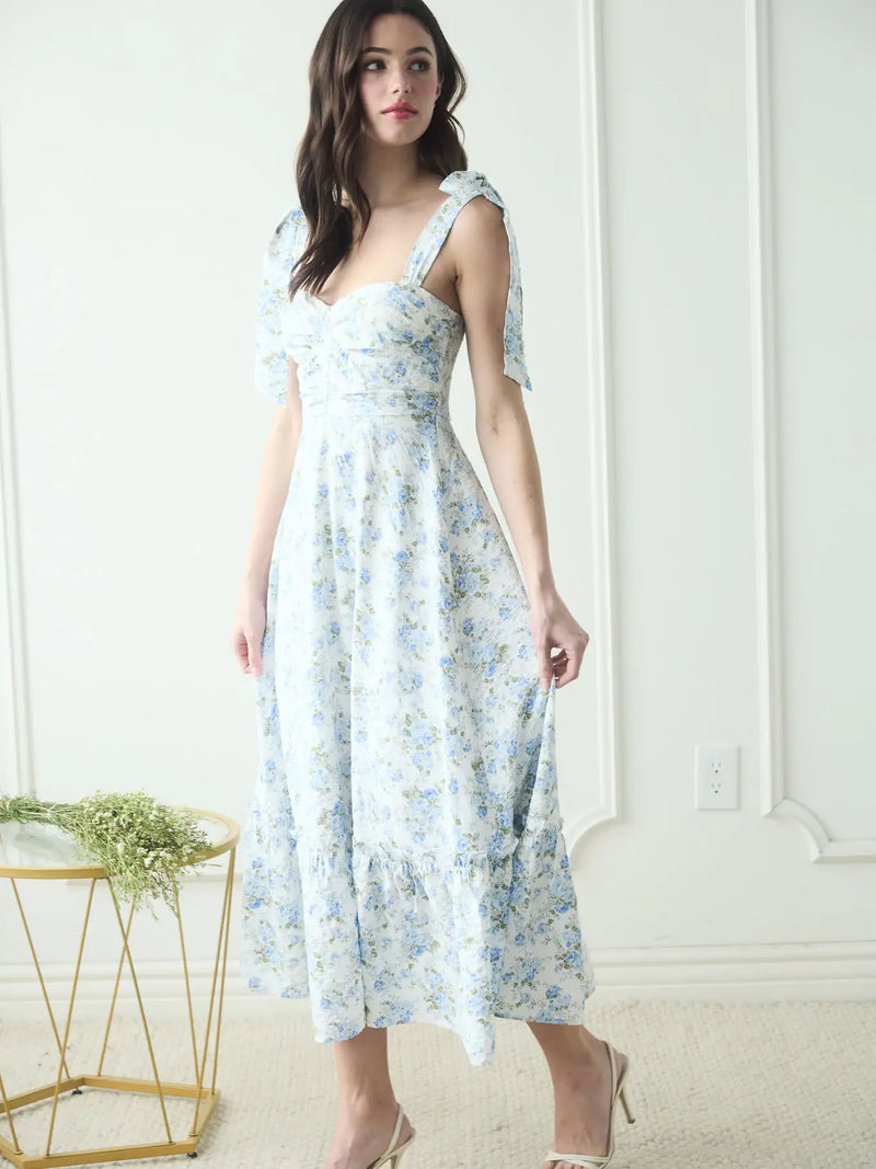 Petal & Vine Tie Strap Dress