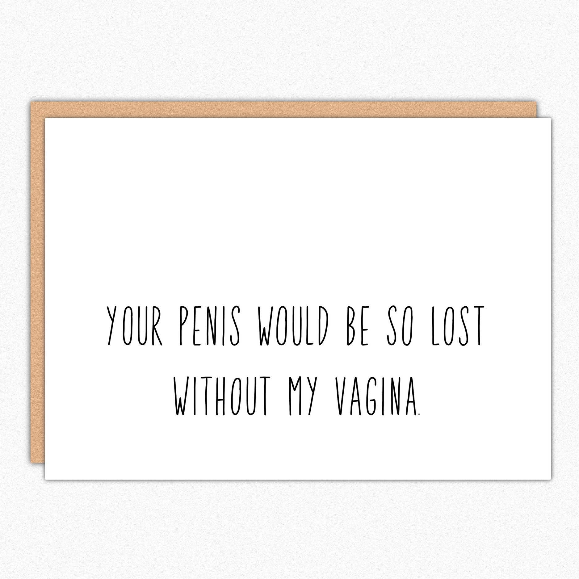 So Lost Without… Valentine Card