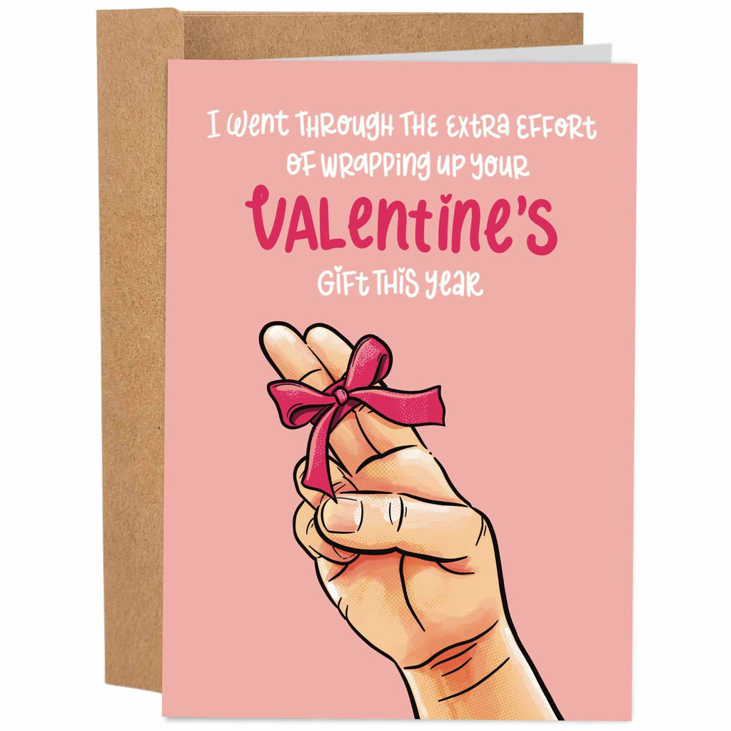 Wrapping Your Valentine's Card