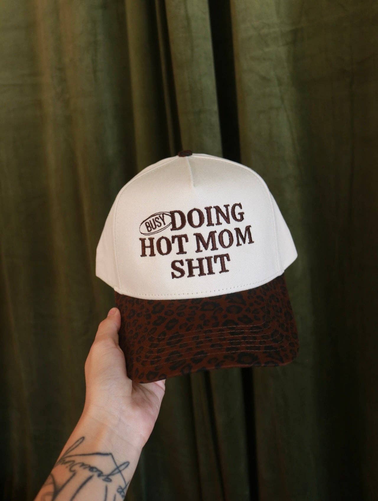Busy Doing Hot Mom Snapback