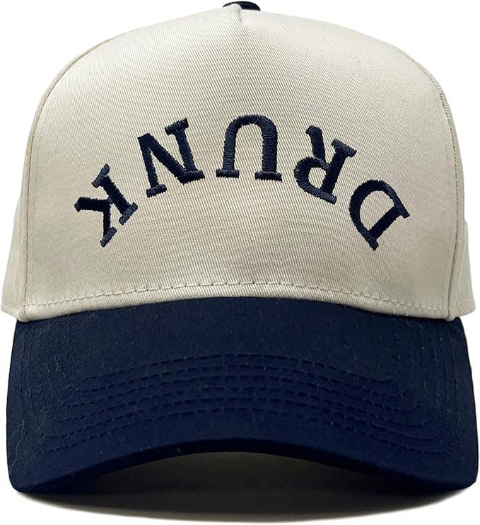 Drunk Upside Down 2-Tone Snapback