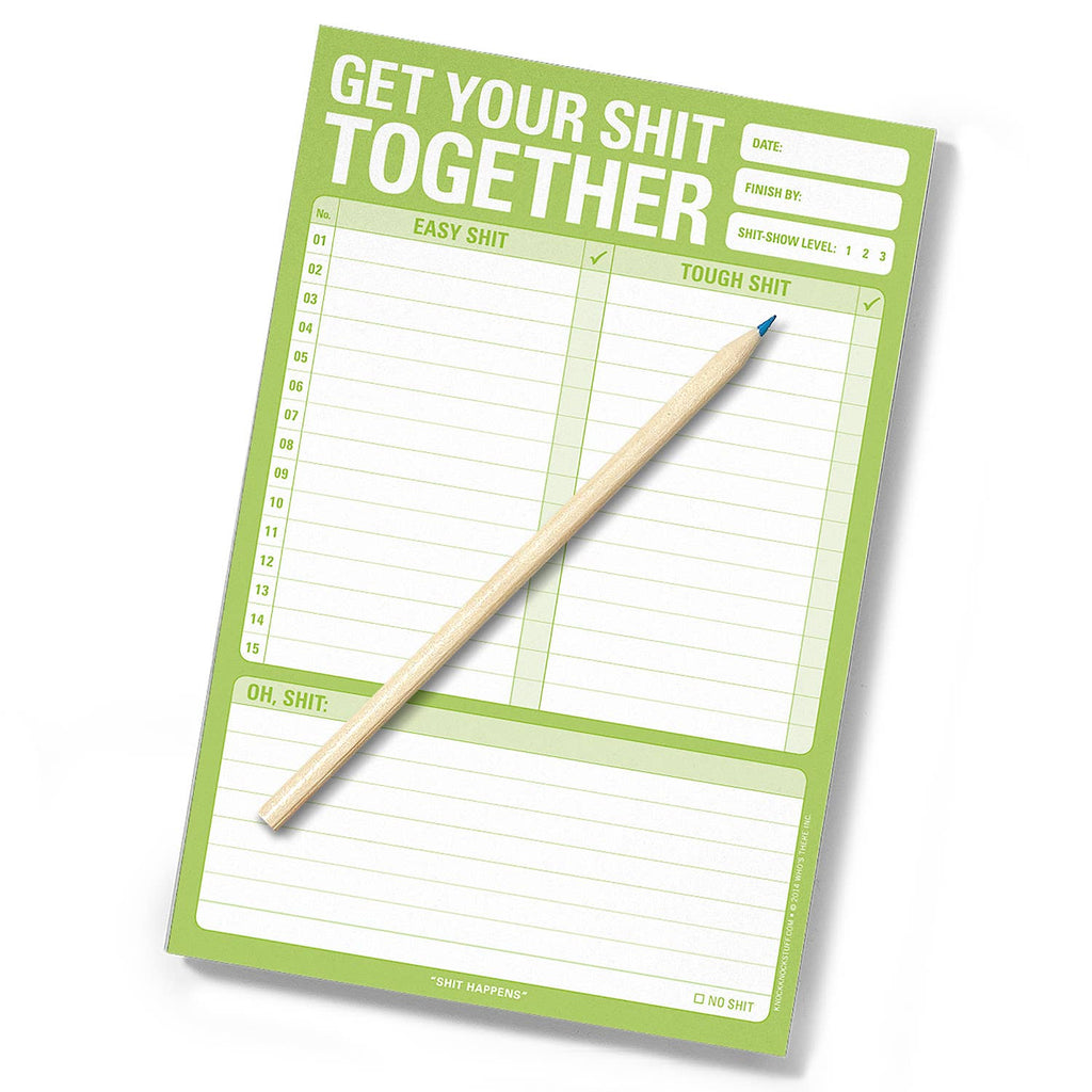 Get Your Shit Together Notepads
