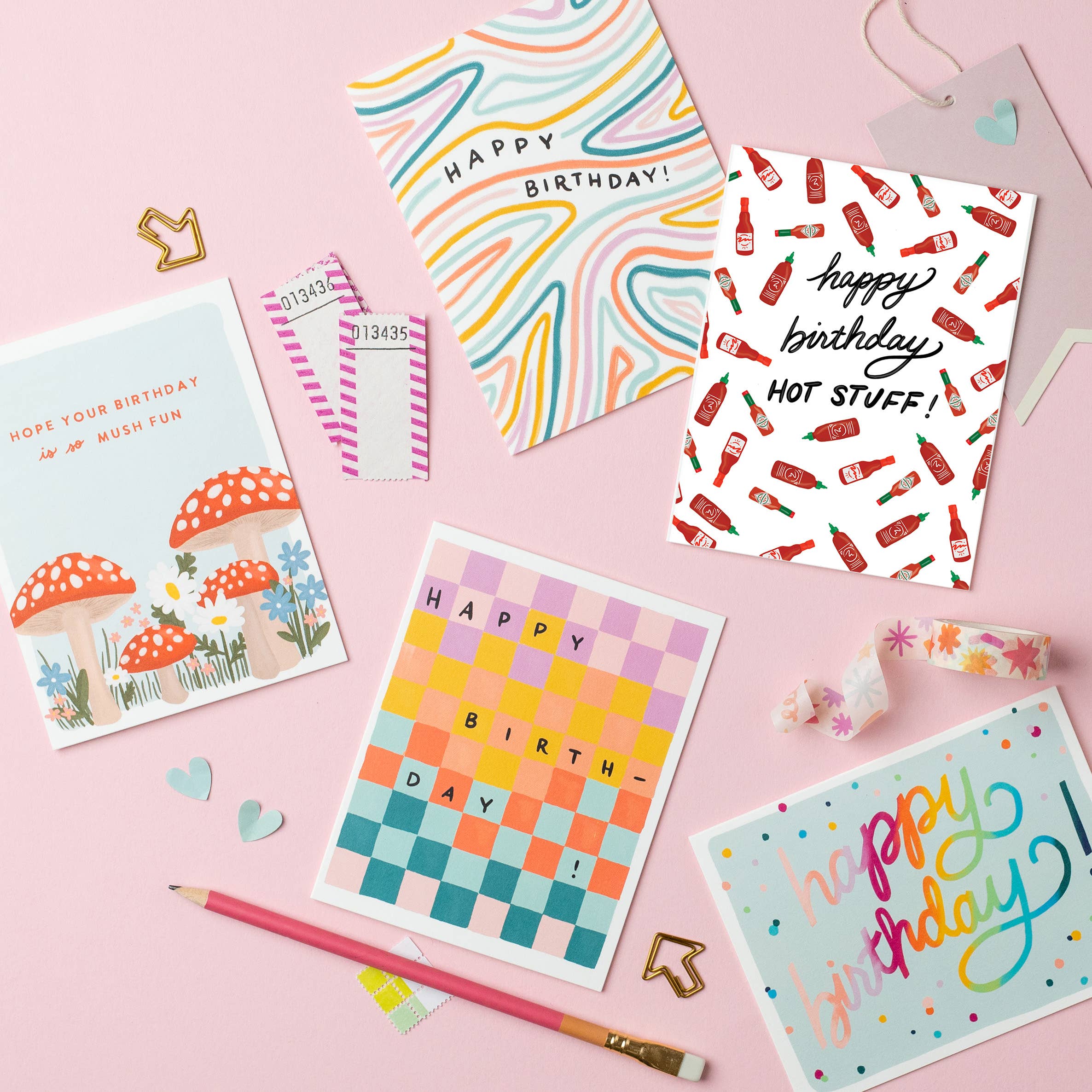 Hot Stuff Birthday Card