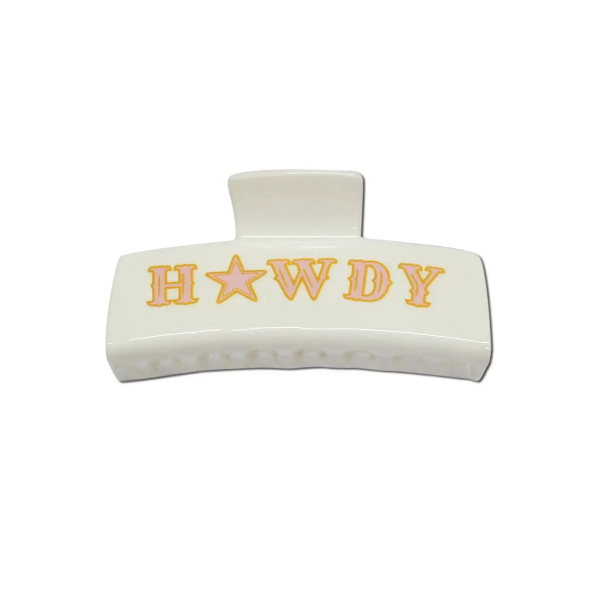 Howdy Claw Hair Clip