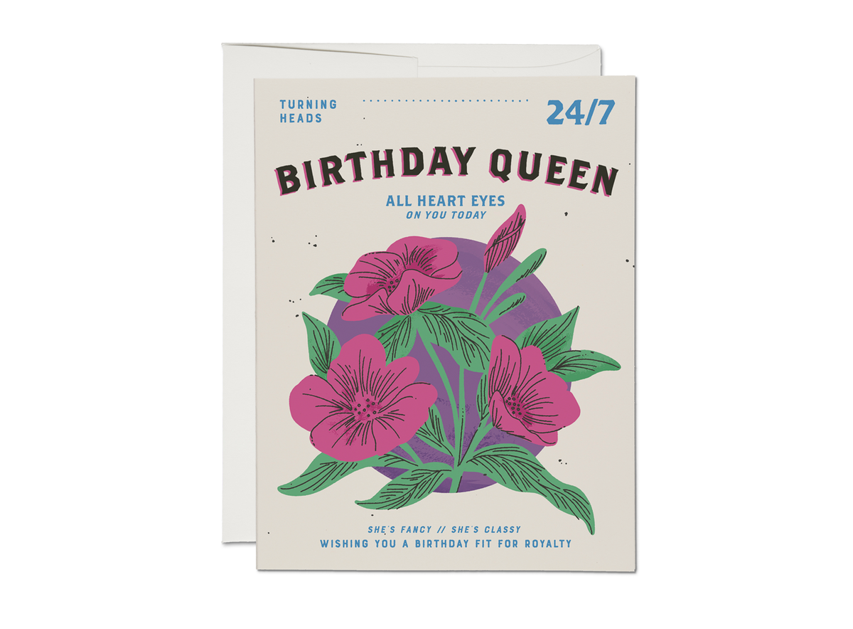 Birthday Queen Birthday Card