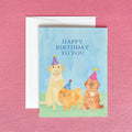 Cute Dogs Birthday Card