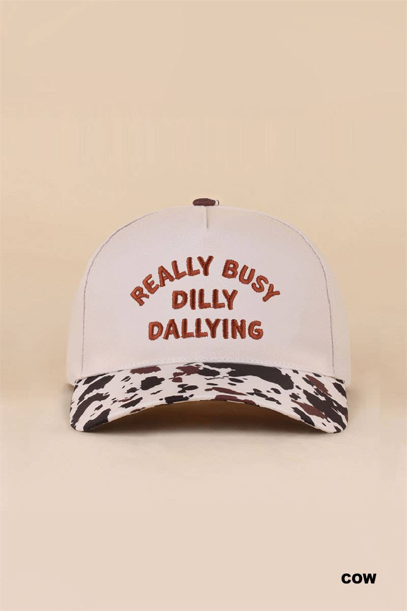 Dilly Dally Two Tone Snapback Hat