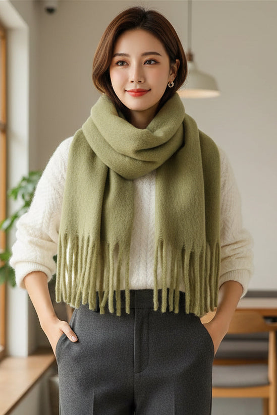 Nordic Loom Mohair Scarf – Brightside Boutique