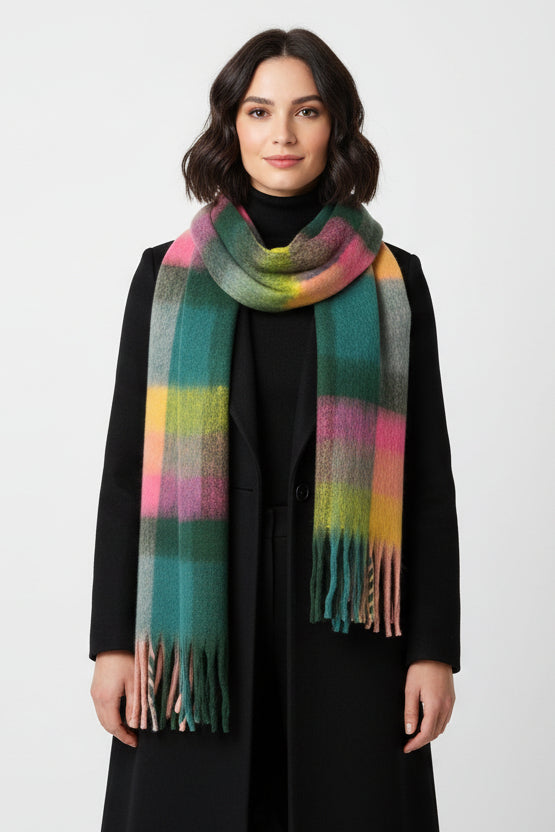 Nordic Loom Mohair Scarf – Brightside Boutique