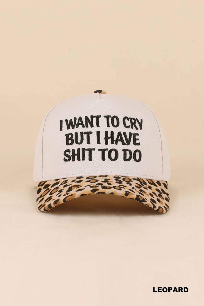 I Want To Die But… Snapback