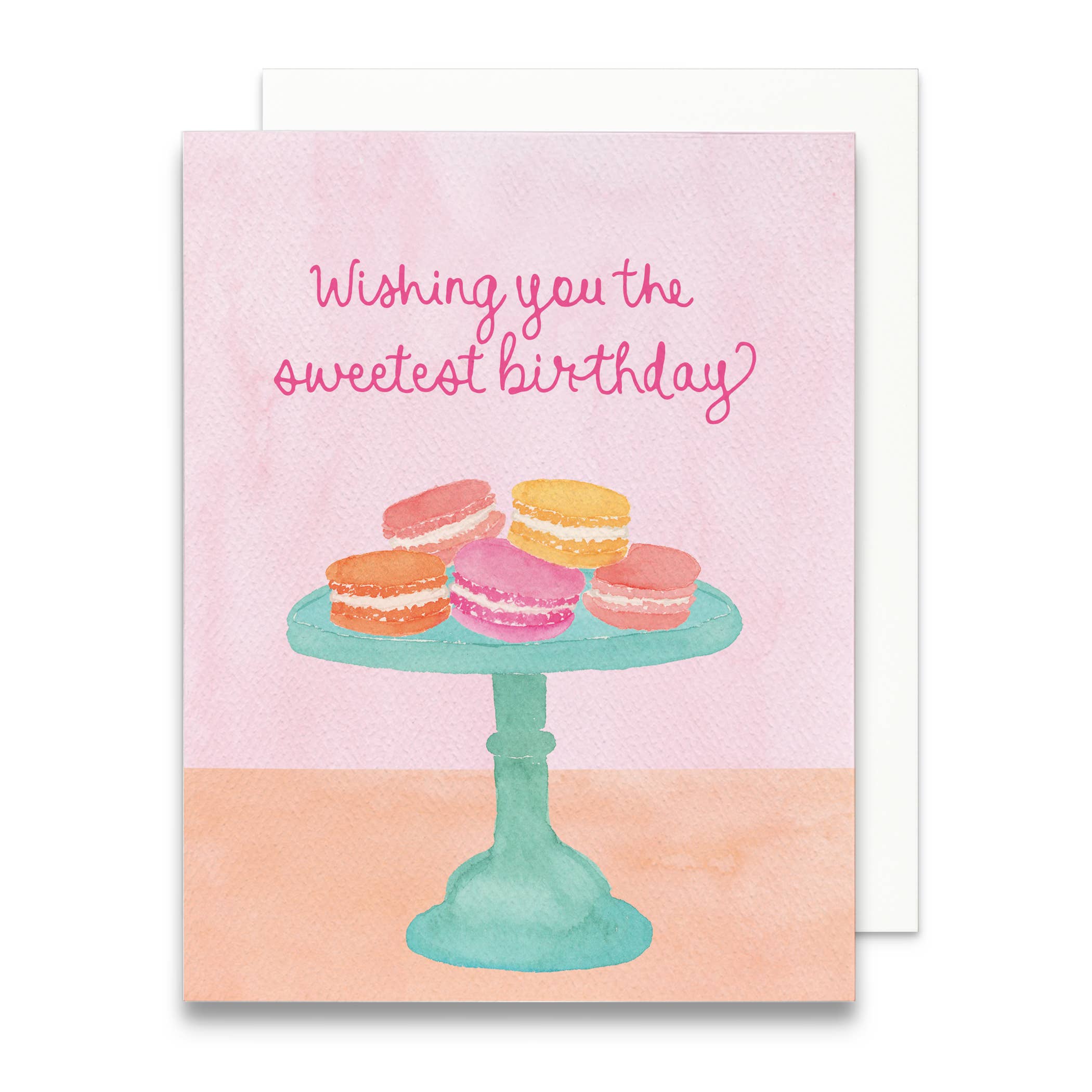 Macaron Sweetest Birthday Card