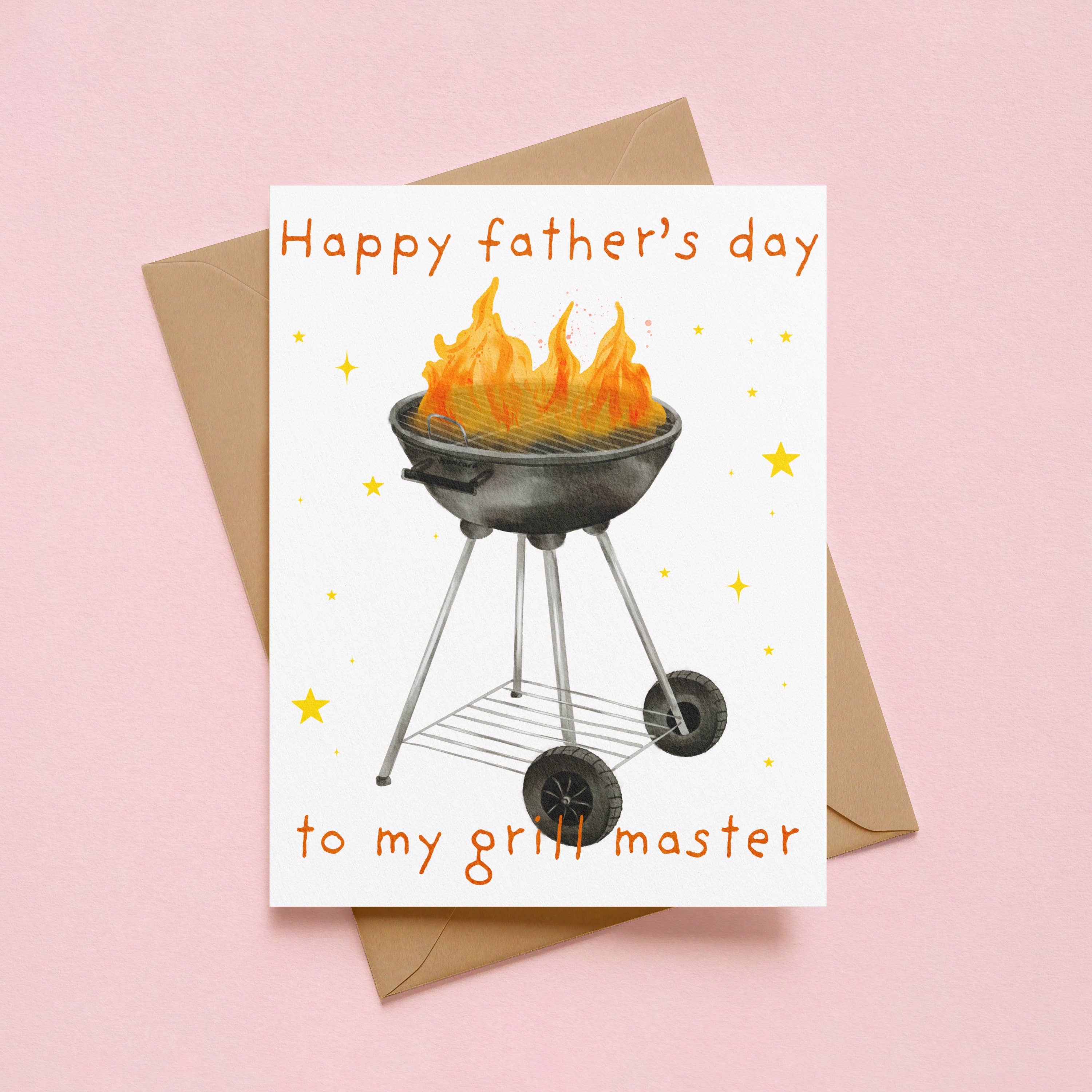 Grill Master Father's Day Card