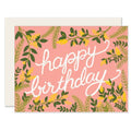 Botanical Birthday Card