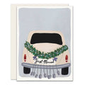 Getaway Car Wedding Card