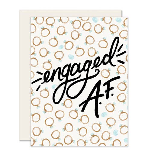 Engaged AF Card Card