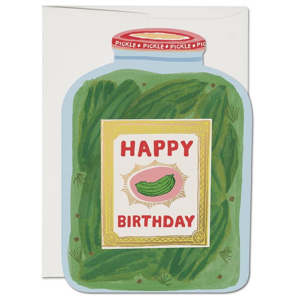 Pickle Birthday Birthday Card