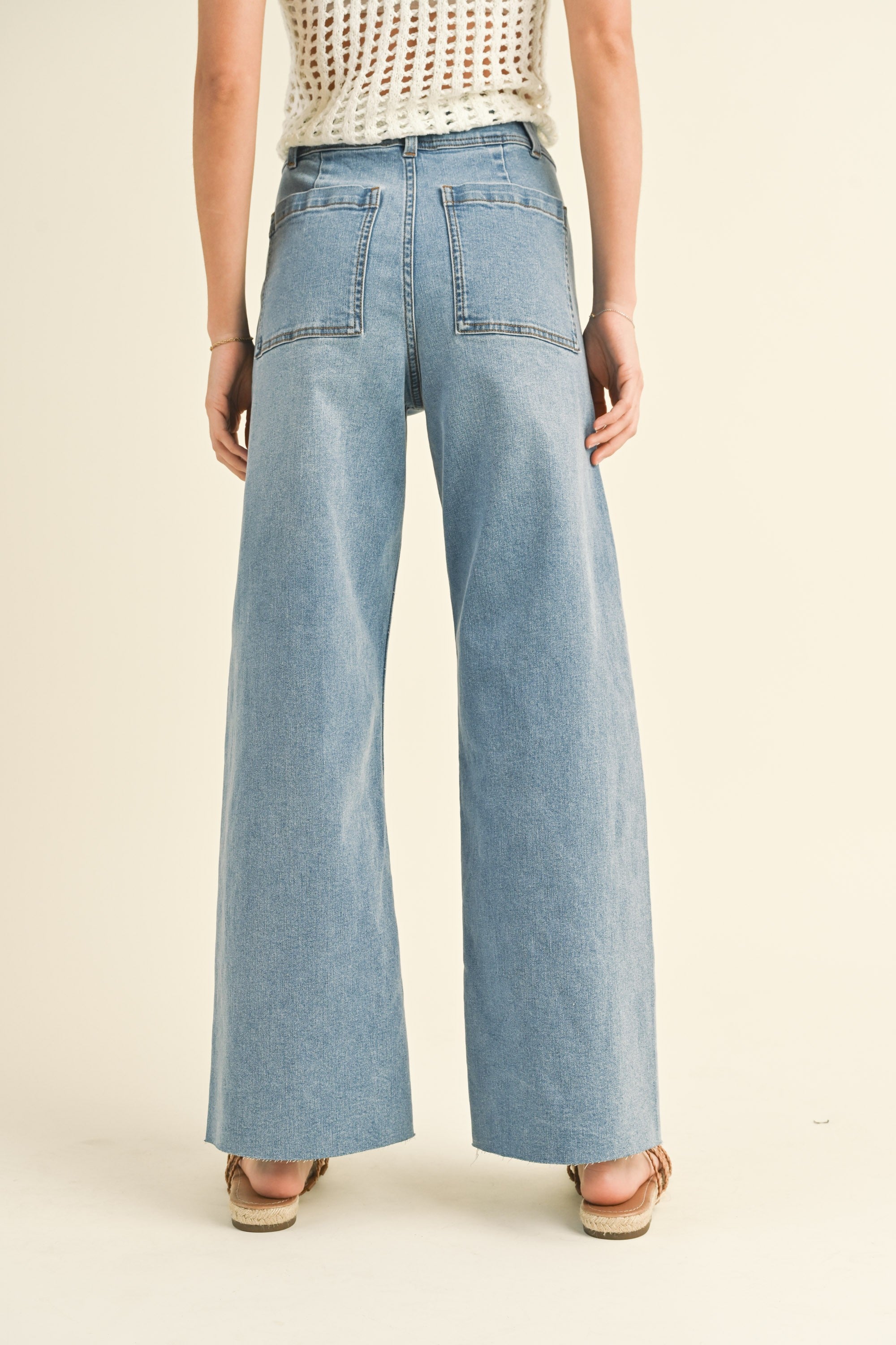 All Day Straights Wide Leg Jean – Brightside Boutique