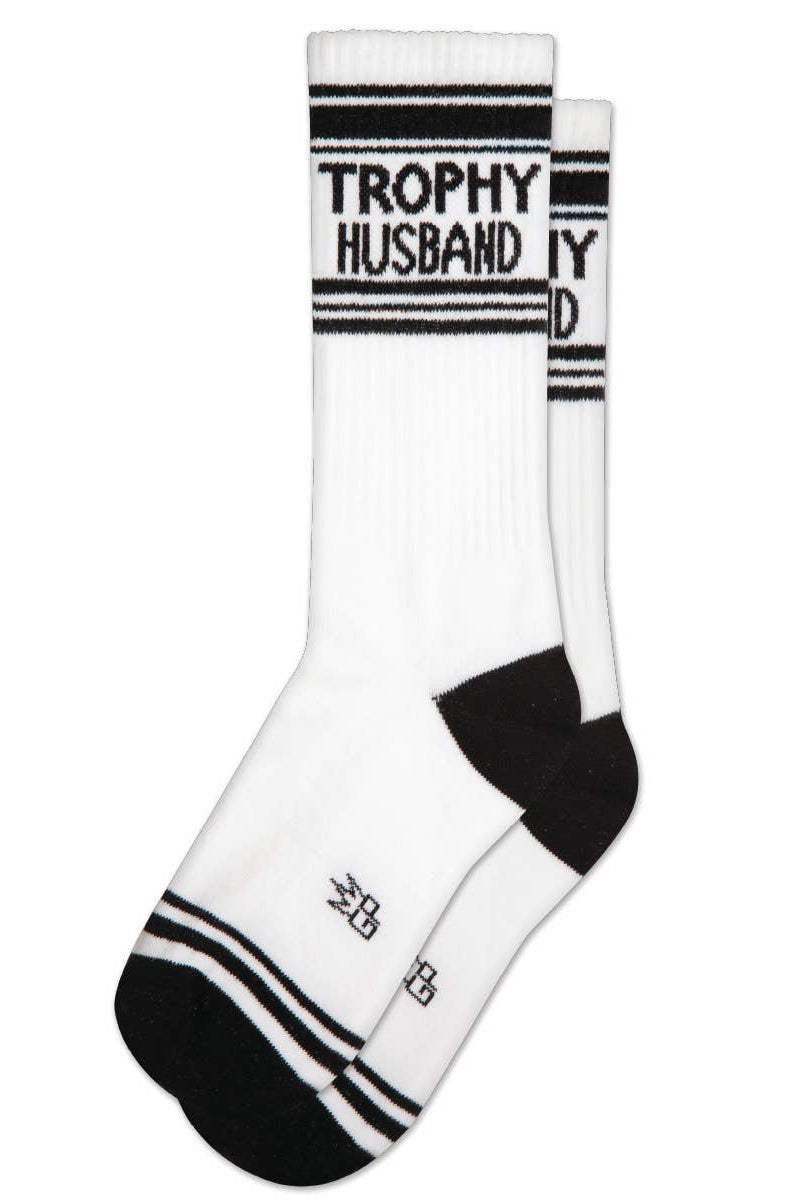 Trophy Husband Gym Crew Socks