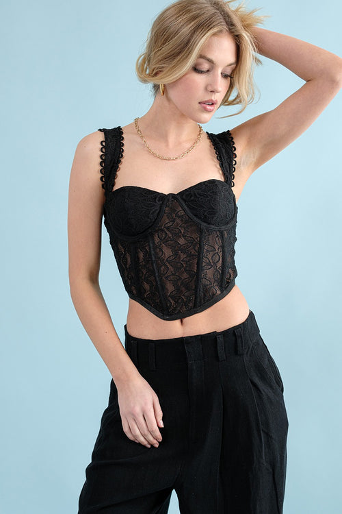 On A Whim Lace Corset