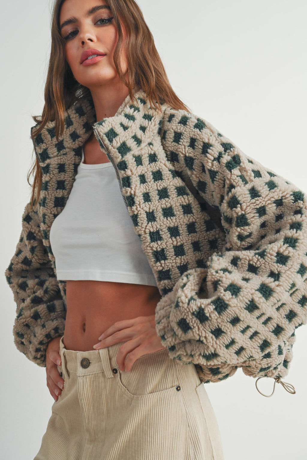 The Woodland Check Fleece