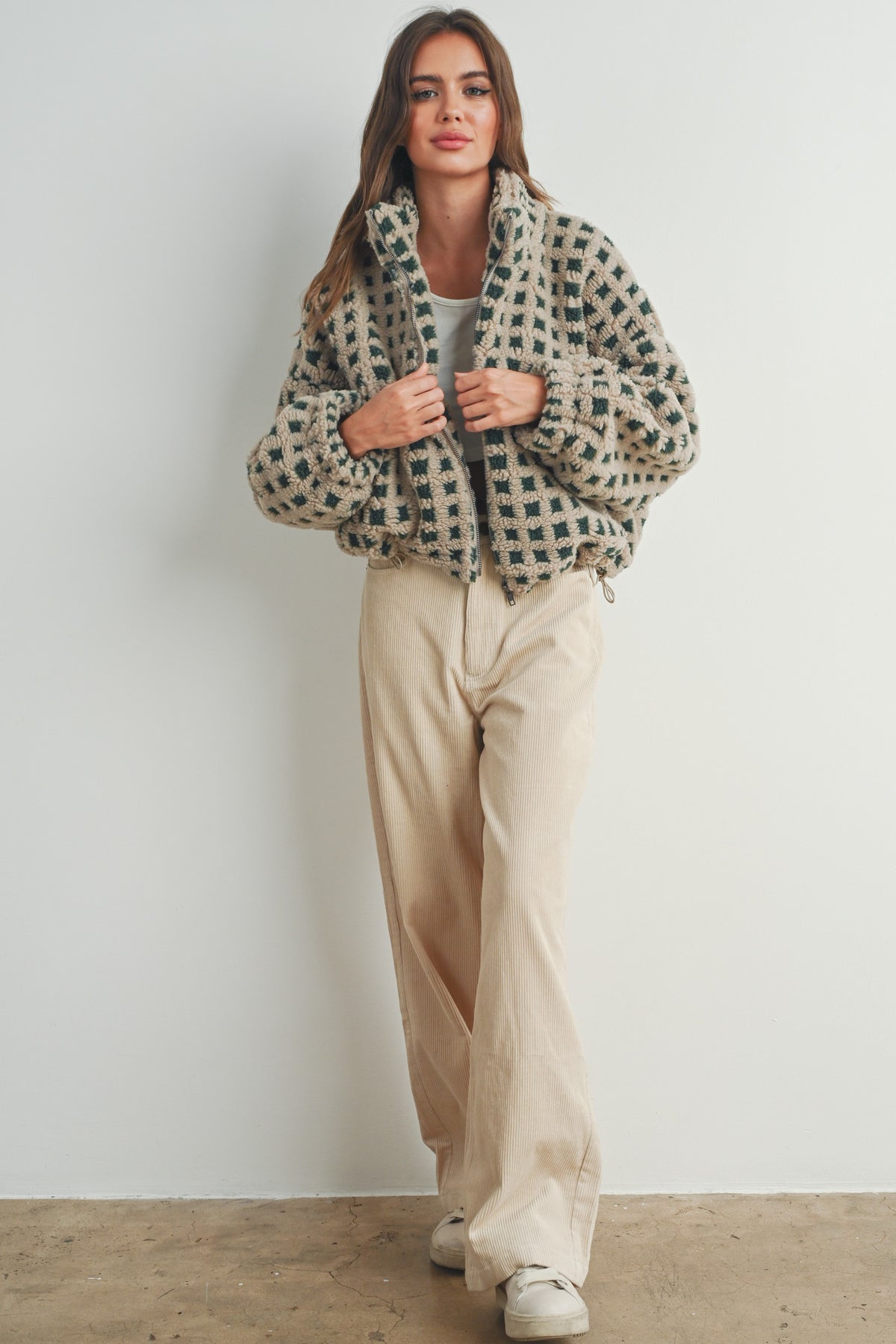 The Woodland Check Fleece