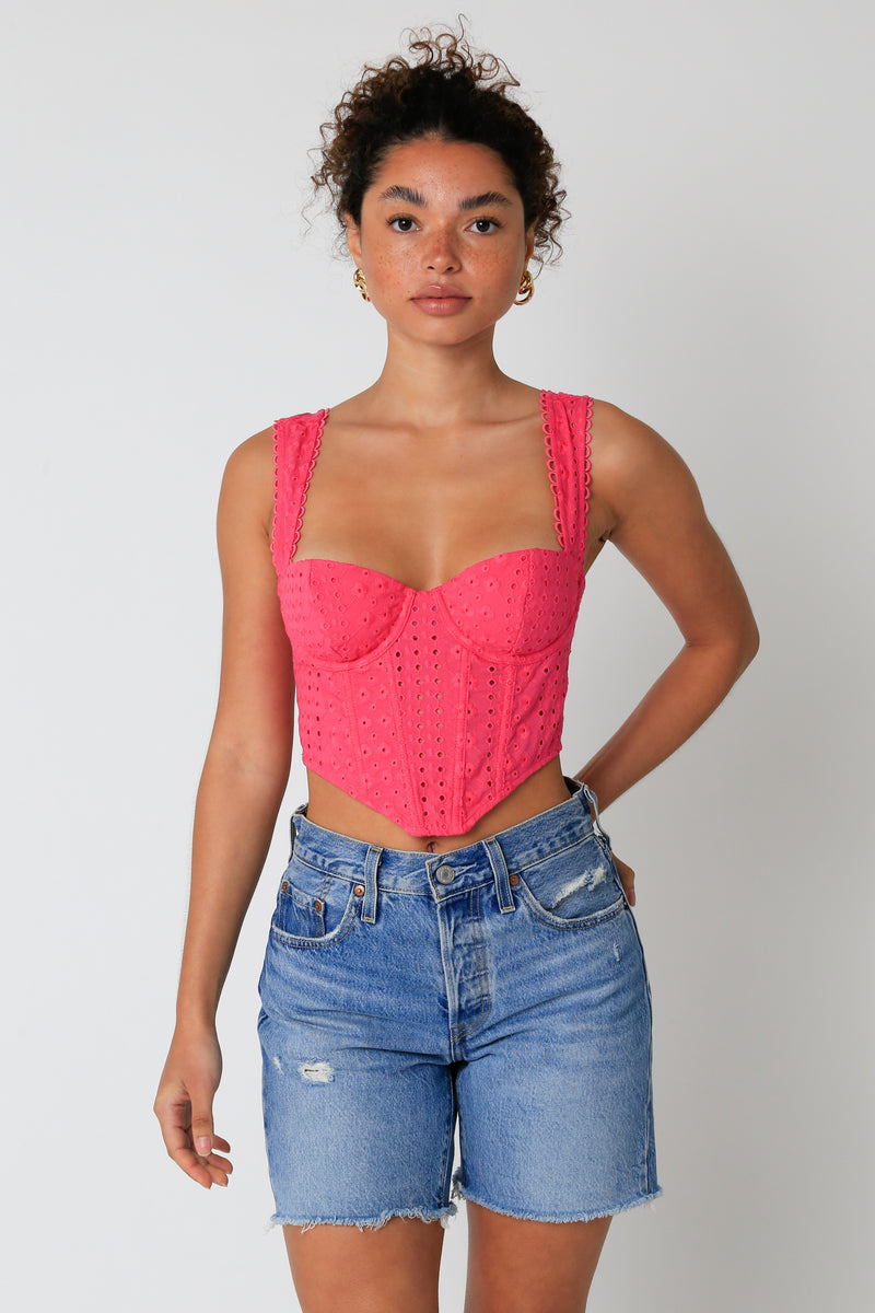 Vintage Lover Eyelet Corset