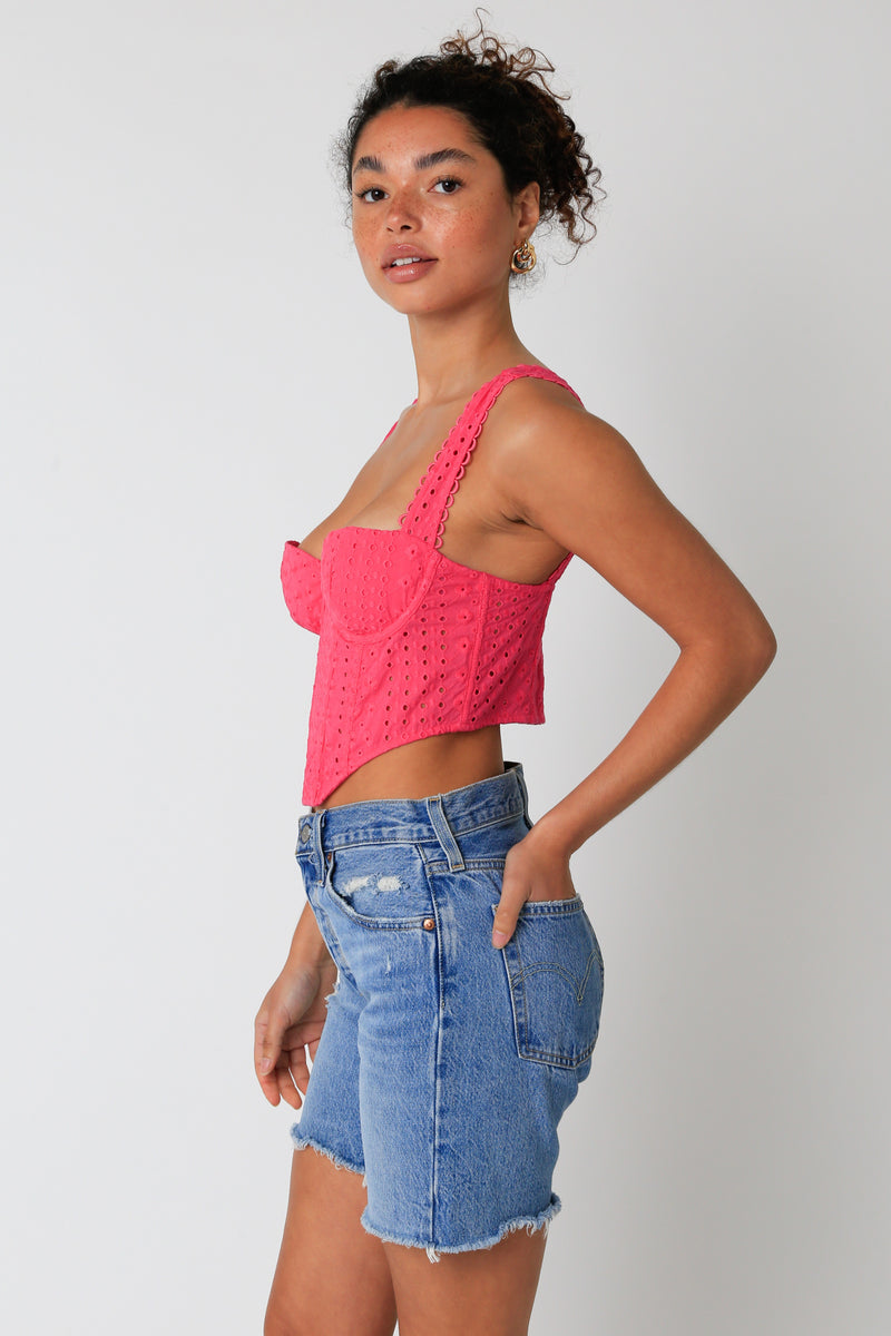 Vintage Lover Eyelet Corset