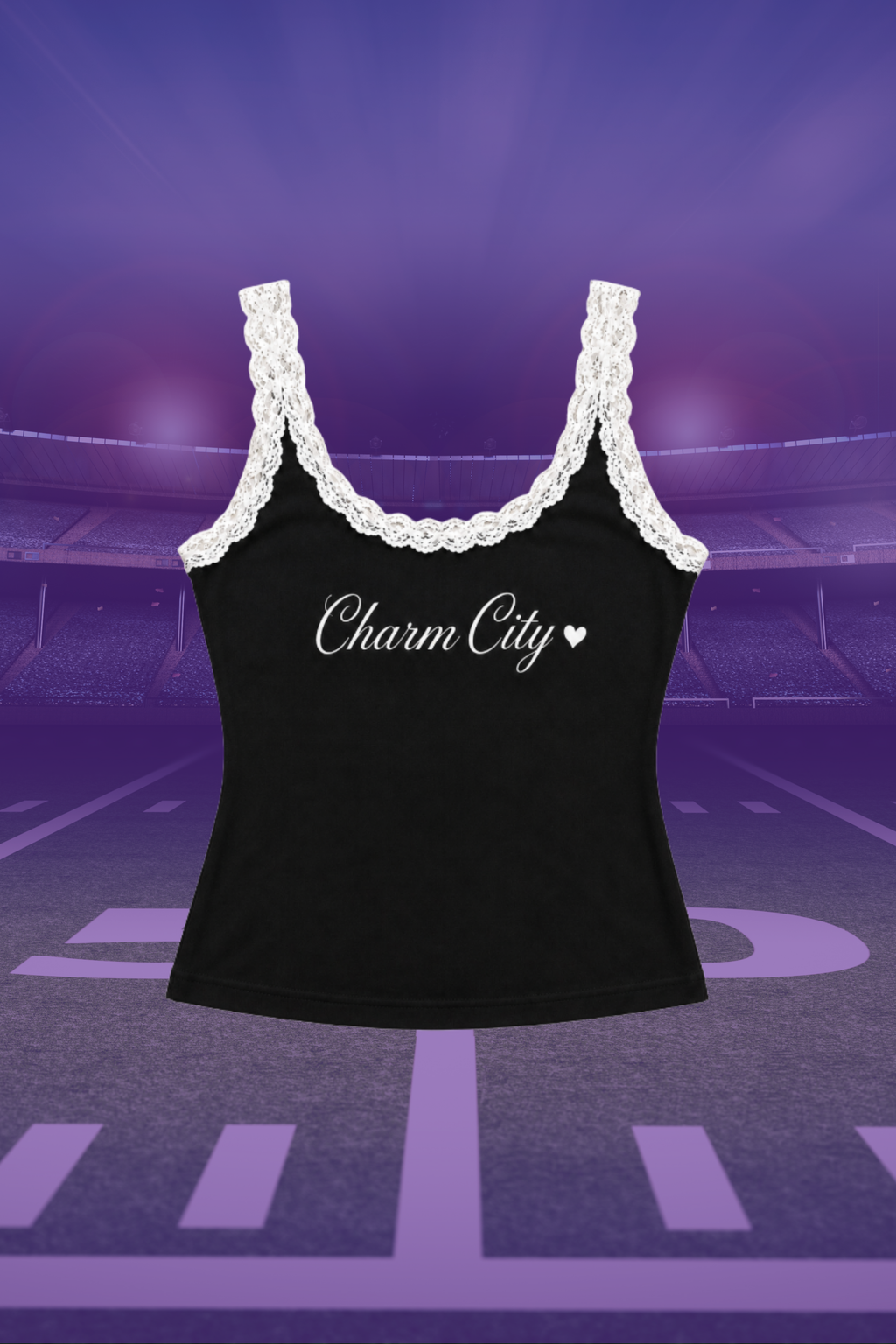 Charm City Lace Tank Top