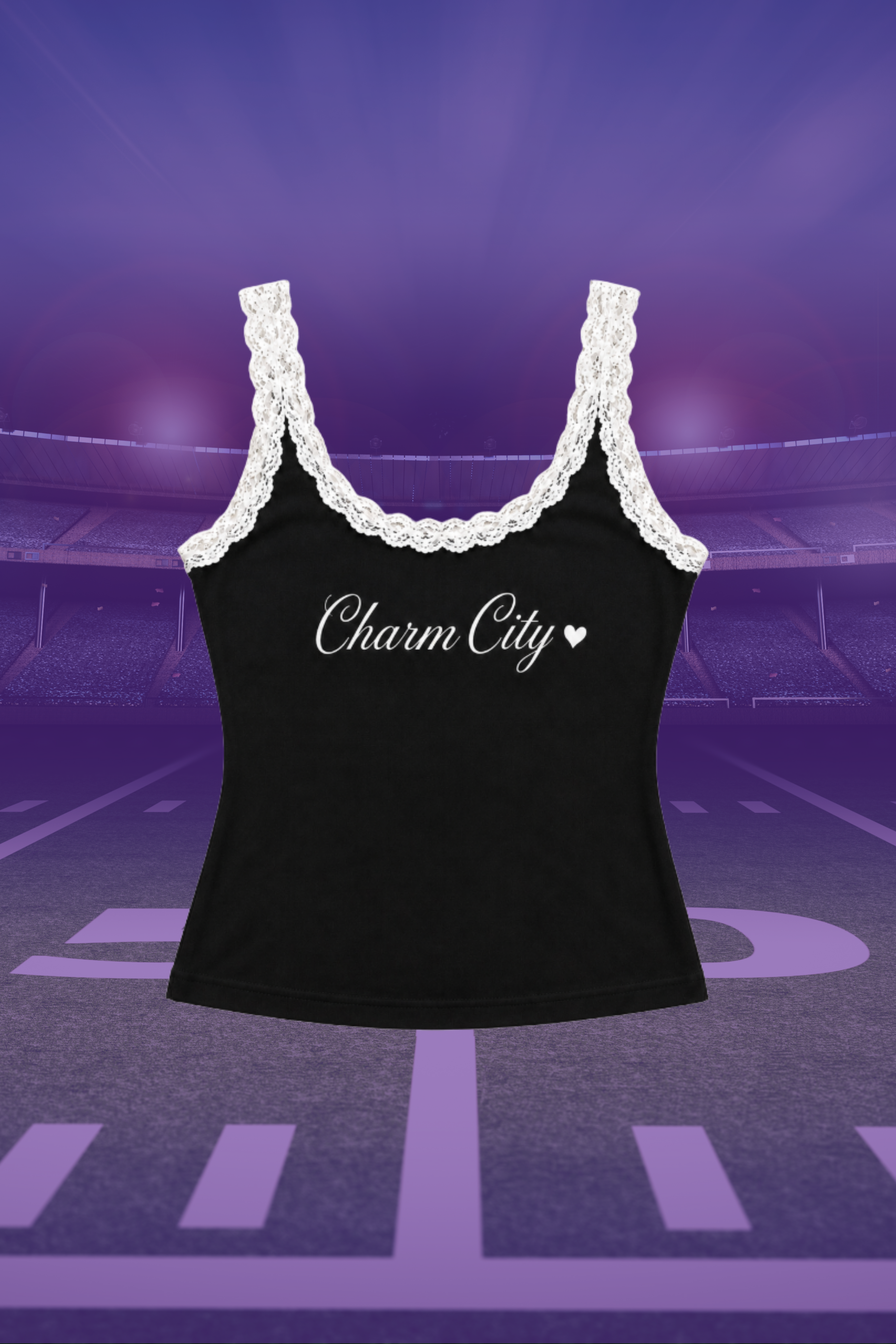 Charm City Lace Tank Top