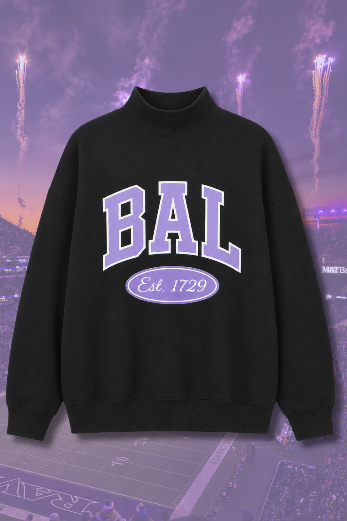 BAL Varsity Embroidered Mockneck Preorder
