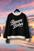 BMORE Babes Black Mock Neck