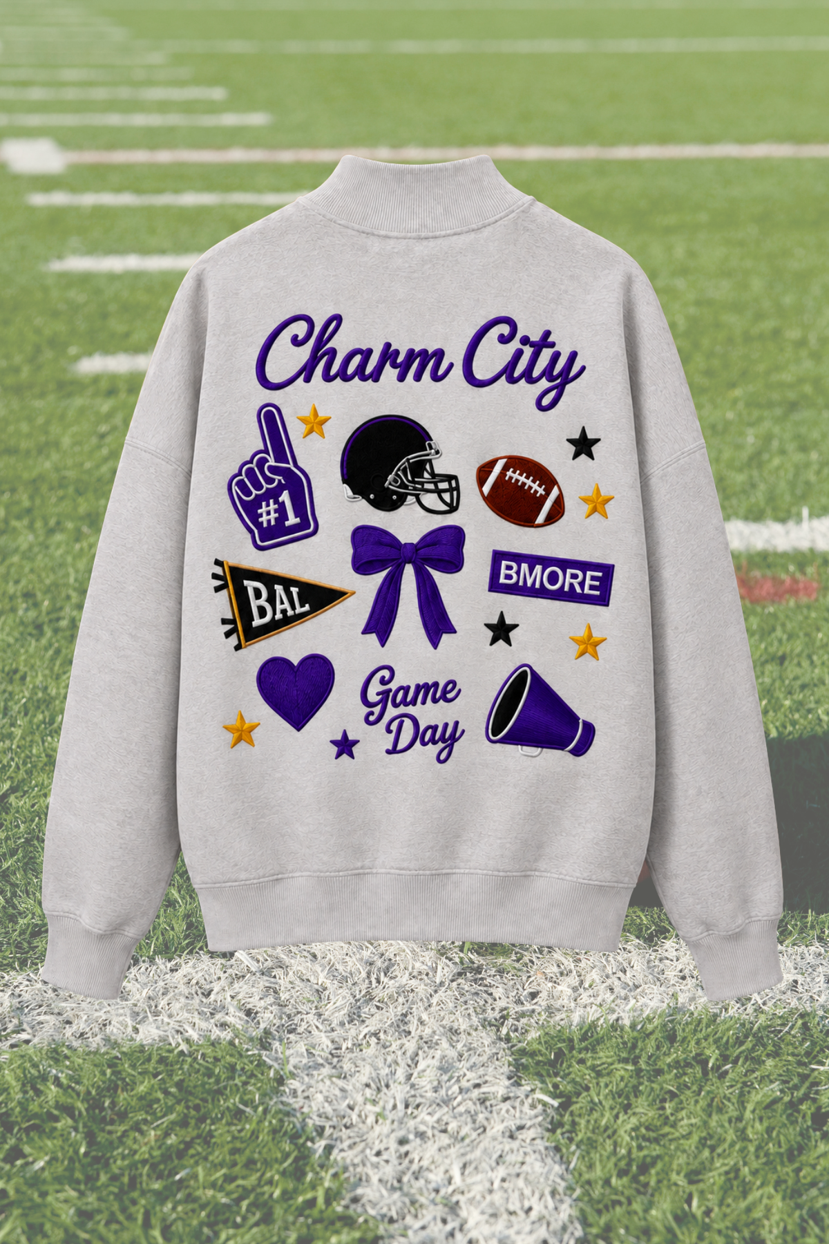 Preorder Football Love Mock Neck