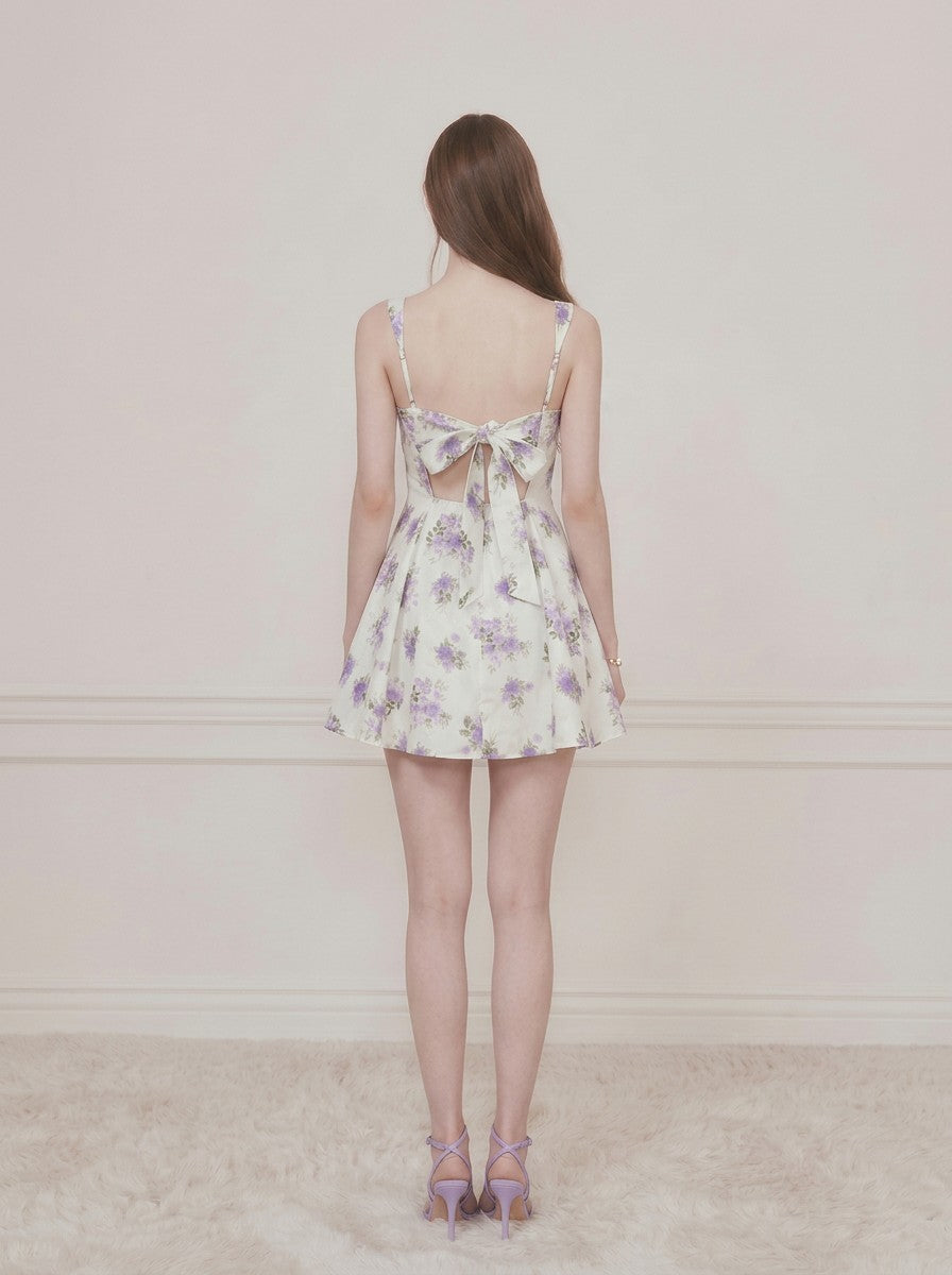 Moonlit Lilac Mini Dress