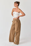 The Aurora Ruffle Cropped Top