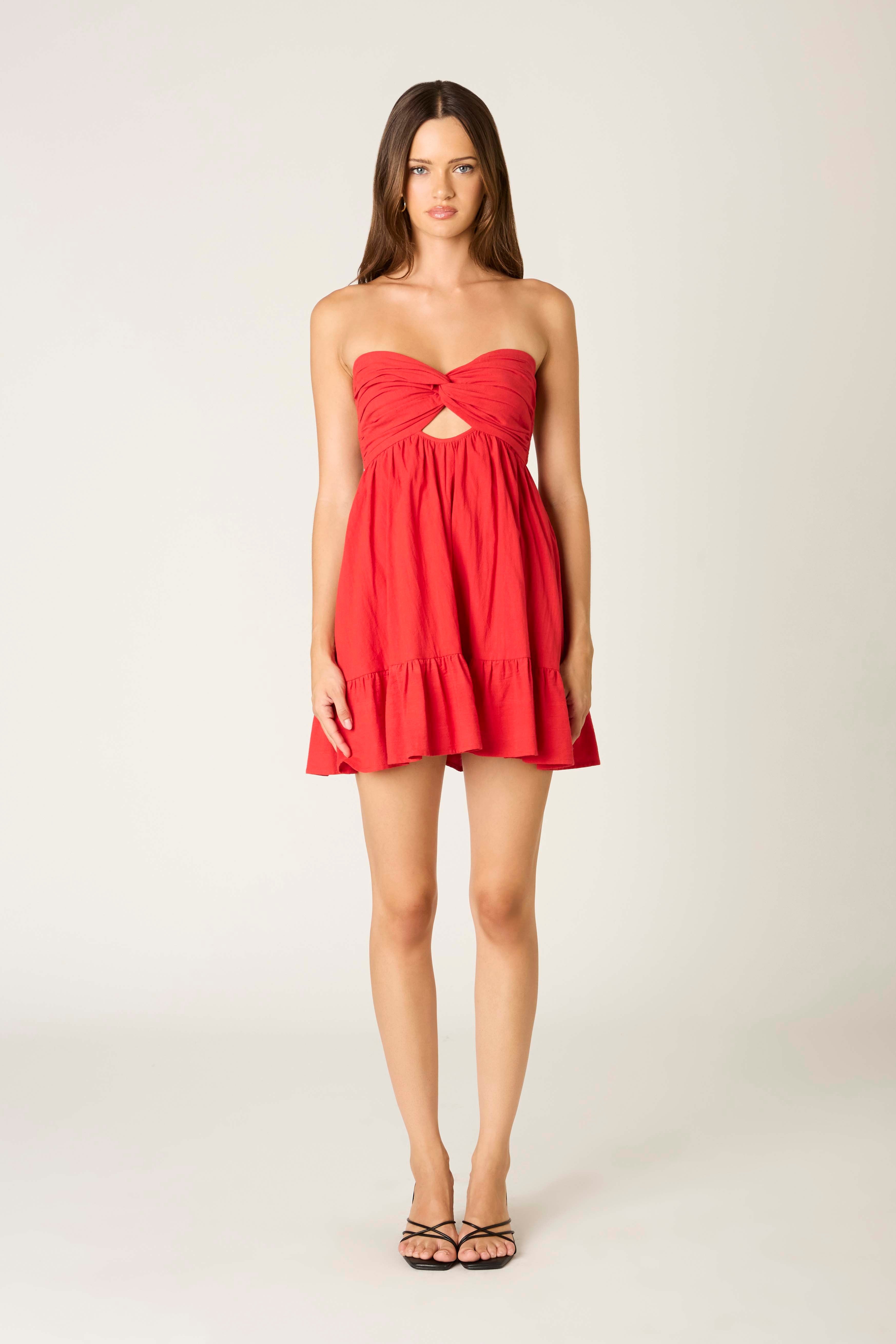 Runaway Strapless Romper