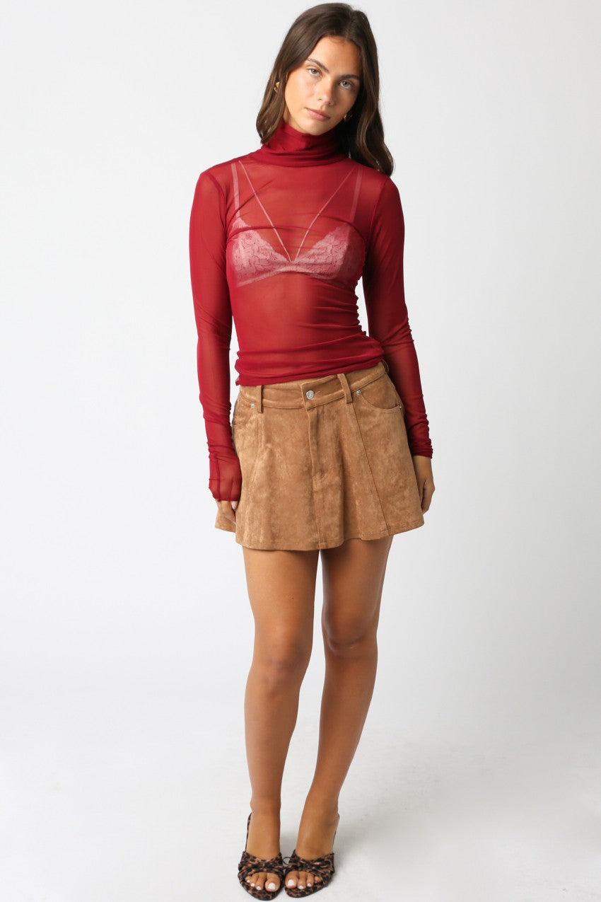 Ivy Mesh Top